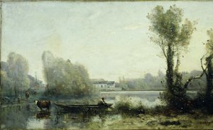 アヴレイ市 作： Jean Baptiste Camille Corot